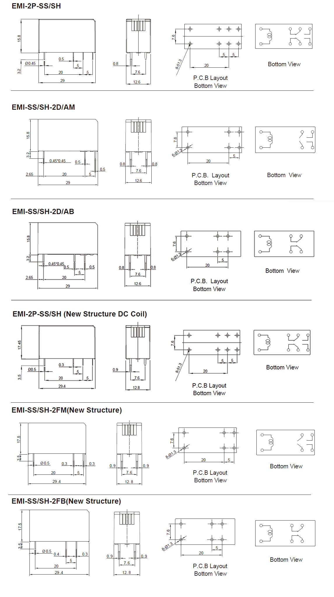 EMI 2P cad