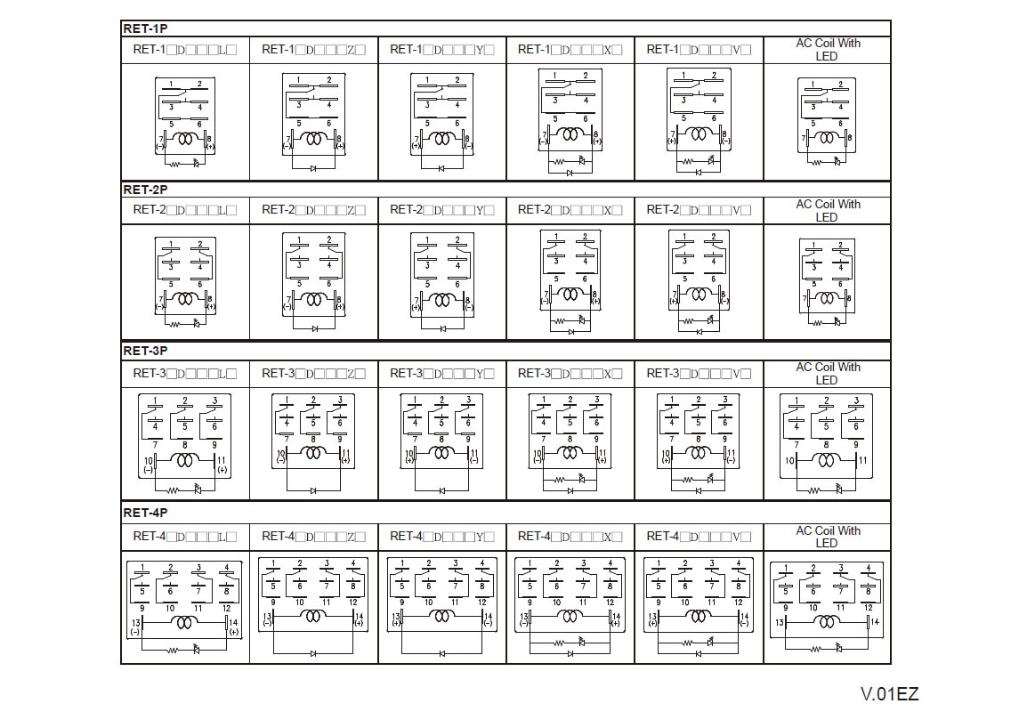 RET Relay - Goodsky relay manufacturer led wiring diagram 120v 