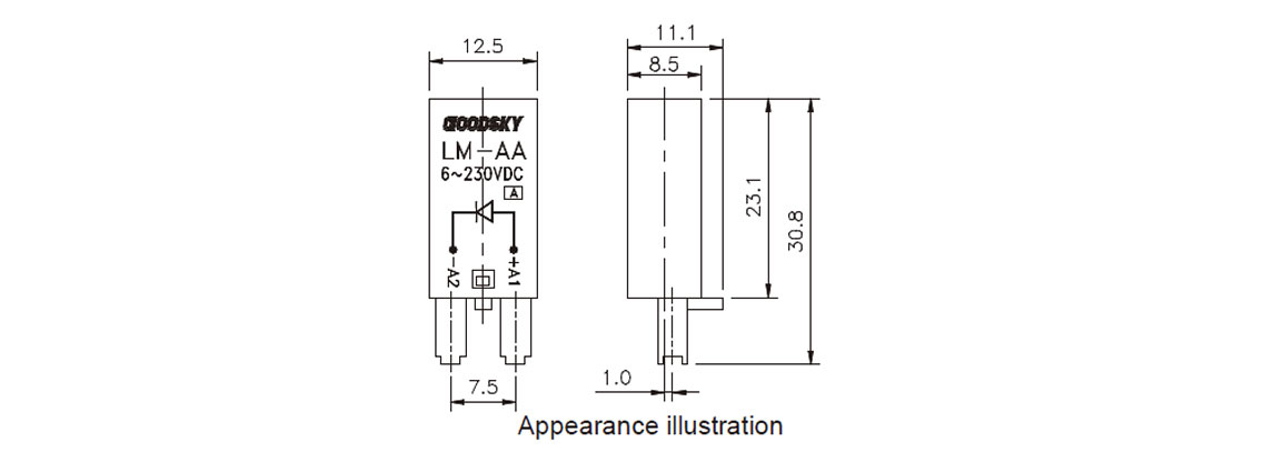 LED Module cad